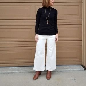 SOLD Everlane Bone Wide Leg Jean